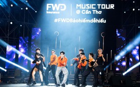 Bất ngờ với con số hơn 23 triệu lượt xem trên nền tảng TikTok của FWD Music Tour