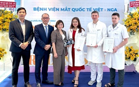 Bệnh Viện Mắt Quốc Tế Việt - Nga vinh dự nhận 4 giải thưởng thành tựu phẫu thuật khúc xạ của khu vực Đông Nam Á