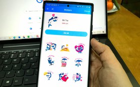 Zalo stickers  “Bé Tra” bạn đã thử chưa?