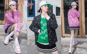 Học hỏi Ngọc Trinh lên đồ theo phong cách Preppy nữ sinh duyên dáng