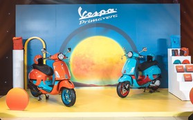 Vespa Primavera hé lộ phiên bản Color Vibe “hoàng hôn rực rỡ” đẹp rụng rời qua sự kiện mở bán sớm