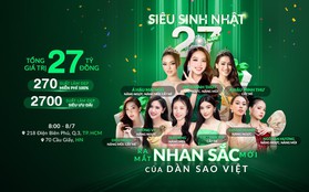 Dàn sao Việt đình đám quy tụ tại siêu sinh nhật Thu Cúc