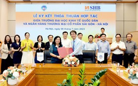 SHB tăng cường hợp tác với Đại học Kinh tế Quốc Dân