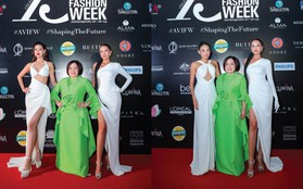Dàn mỹ nhân hot nhất làng giải trí “phủ trắng" thảm đỏ lễ khai mạc Tuần lễ thời trang quốc tế Việt Nam AVIFW lần thứ 15