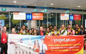 Bay thẳng TP Hồ Chí Minh - Kochi (Ấn Độ) dễ dàng, Vietjet thôi!