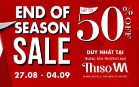 Hàng hiệu giá xịn đồng loạt đổ bộ tại TTTM Thiso Mall Sala dịp lễ này!