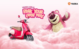 Gấu Dâu Disney Lotso hợp tác Yadea ra mắt sản phẩm xe máy điện chính hãng tại Việt Nam