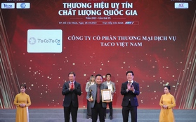 Hành trình ToCoToCo được vinh danh Top 5 Thương hiệu Uy tín Chất lượng Quốc gia 2023