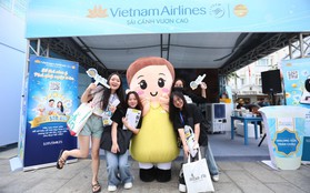 Cơn sốt Oolong sữa trân châu của Vietnam Airlines bùng nổ tại Hozo Super Fest 2023