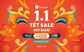 Shopee "chơi lớn" sale trọn tháng, trợ lực người dùng sắm sửa đón Tết