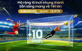 Thưởng thức Asian Cup trên TV Samsung, thăng hạng trải nghiệm vượt đỉnh