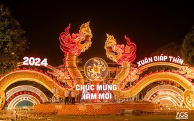 Không chỉ 1, Hội hoa Xuân Vũng Tàu áp đảo với loạt linh vật hoành tráng bậc nhất Việt Nam!