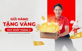 J&T Express Việt Nam tặng hơn 10 cây vàng PNJ cho khách hàng