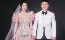 Quang Hải lịch lãm trong bộ ảnh cưới với trang phục của DEZI Bespoke