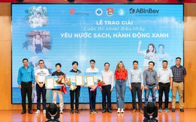 AB InBev trao giải cuộc thi cover điệu nhảy “Yêu Nước Sạch, Hành Động Xanh”