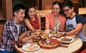 Ăn Pizza say mê, nhận quà đỉnh thỏa thuê