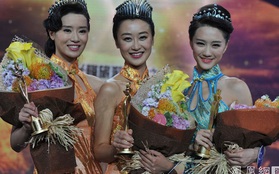 Hoa hậu Hoàn cầu Trung Quốc 2014 bị chê nhan sắc xấu đều