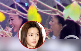 Jeon Ji Hyun bị phát tán ảnh ăn nhồm nhoàm kém duyên