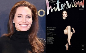 Angelina Jolie đẹp bí ẩn với trang phục đen cuốn hút