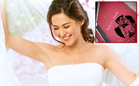 Rò rỉ thiệp cưới lãng mạn của Marian Rivera - Dingdong Dantes