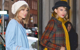 Taylor Swift diện áo ấm cực đẹp, khoe video trang trí đón Giáng Sinh