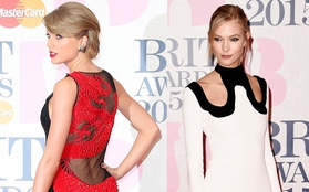 Taylor Swift diện váy hình rồng khoe sắc giữa dàn sao trên thảm đỏ