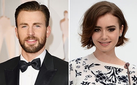 Rộ tin "Captain America" Chris Evans đang hẹn hò Lily Collins