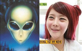 Hàn Quốc: Cô nàng mặt nhọn như người ngoài hành tinh
