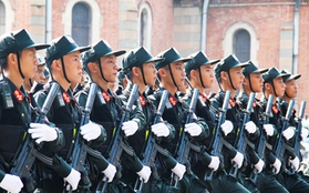 Lực lượng quân đội và công an Việt Nam hừng hực khí thế trong đại lễ 30/4
