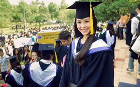 Miss Teen Diễm Trang xinh đẹp trong lễ tốt nghiệp đại học