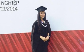 Miss Teen Xuân Mai rạng rỡ trong lễ tốt nghiệp sau khi rời Hoa hậu Việt Nam