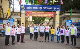 Thú vị bộ ảnh kỷ yếu chào mừng 30/4 của teen Việt Đức