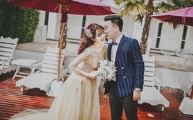 Ngắm bộ ảnh cưới lãng mạn tại Thái Lan của hot girl Hà Min