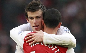 Tiết lộ: Theo Walcott quá sợ những trò chơi khăm của Gareth Bale