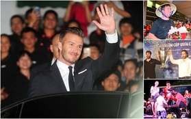 David Beckham và những cựu danh thủ tới thăm Việt Nam trong năm 2014