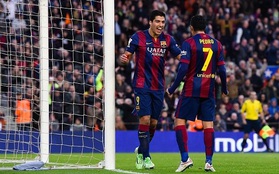 Suarez, Messi nổ súng, Barcelona hủy diệt đối thủ