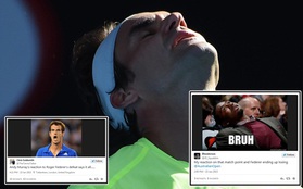 Mạng Twitter náo loạn sau khi Federer thua sốc tại Úc mở rộng
