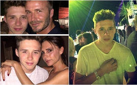 Brooklyn Beckham khoe ảnh "tự sướng" cùng bố mẹ trong kỳ nghỉ năm mới 