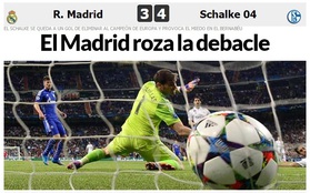 Báo chí thế giới sôi sục vì thất bại khó tin của Real Madrid