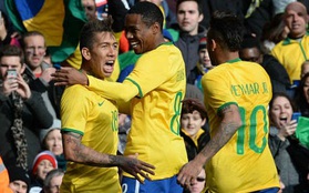 Brazil 1-0 Chile: Neymar im tiếng, Selecao thắng nhọc