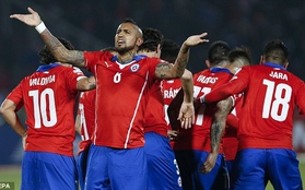 Chile 3-3 Mexico: Chia điểm trong bữa tiệc bàn thắng