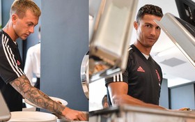 Ngắm Ronaldo cùng dàn nam thần nước Ý tới khai trương JHotel, nơi ở sang - xịn - mịn của cầu thủ Juventus trong những ngày tập luyện