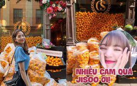 Lisa và Jisoo đăng hình xinh xẻo ở Thuỵ Điển, nhìn background tưởng cửa hàng trái cây nhưng hoá ra lại bán một thứ chả liên quan gì