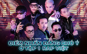 Tóm gọn tập mở màn Rap Việt mùa 2: 3 nón vàng, 1 hiện tượng mạng và cú lừa khán giả phút chót!