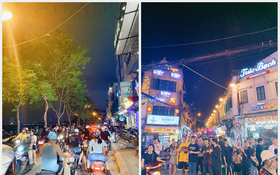 Trót dại xuống phố tối ngày giỗ Tổ, giới trẻ Hà Nội chịu cảnh kẹt cứng khắp mọi nẻo đường, đông không kém gì Sài Gòn