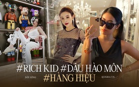 Loạt ảnh toát ra mùi tiền của các chị gái nhà giàu: Tậu hàng hiệu như bỏ sỉ, phòng thay đồ mà tưởng store