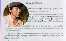 Địa phương nơi Hoài Linh dự tính làm từ thiện lên tiếng về việc nhầm lẫn thời gian trong văn bản