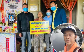 Đại diện huyện Quế Sơn (Quảng Nam): Đoàn của nghệ sĩ Hoài Linh đã hỗ trợ địa phương 500 triệu đồng