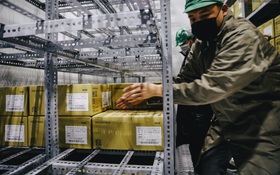 Cận cảnh nơi bảo quản 836.000 liều vắc xin Covid-19 cho chiến dịch tiêm chủng lớn nhất tại TP.HCM