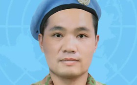 Một sĩ quan hy sinh khi làm nhiệm vụ gìn giữ hòa bình Liên Hợp Quốc
